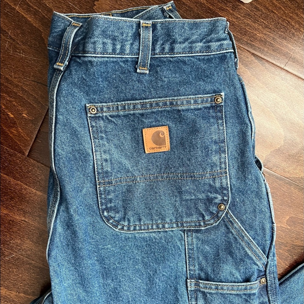 Mens Carhartt double front jeans